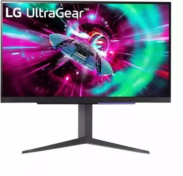 Монитор 27" LG UltraGear 27GR93U-B IPS, 3840x2160 (16:9), 320кд/м2, 144 Гц, 1 мс, 178°/178°, HDMI, DisplayPort, USB-Hub, черный (27GR93U-B.ARUZ)
