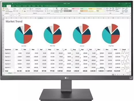 Монитор 27" LG UltraWide 27UK670-B IPS, 3840x2160 (16:9), 300кд/м2, 5мс, 178°/178°, FreeSync, HDMI, DisplayPort, USB Type-C, USB-Hub, черный (27UK670-B.AEU)