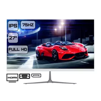 Монитор 27" Lime Z270Z V2 IPS, 1920x1080 (16:9), 250кд/м2, 100 Гц, 4 мс, 178°/178°, VGA, HDMI, DisplayPort, белый (Z270Z V2)