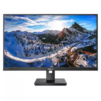Монитор 27" Philips 279P1(00/01) IPS, 3840x2160 (16:9), 350кд/м2, 4мс, 178°/178°, HDMI, DisplayPort, USB Type-C, USB-Hub, черный