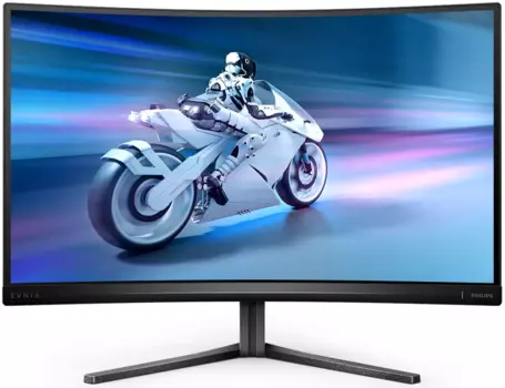 Монитор 27" Philips Envia 5000 27M2C5500W VA, изогнутый, 2560x1440 (16:9), 400кд/м2, 240 Гц, 1 мс, 178°/178°, HDMI, DisplayPort, черный (27M2C5500W (00/01))
