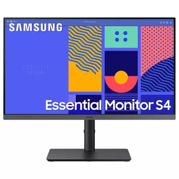 Монитор 27" Samsung Essential S27C430GAI IPS, 1920x1080 (16:9), 250кд/м2, 100 Гц, 4 мс, 178°/178°, VGA, HDMI, DisplayPort, USB-Hub, черный (LS27C430GAIXCI)