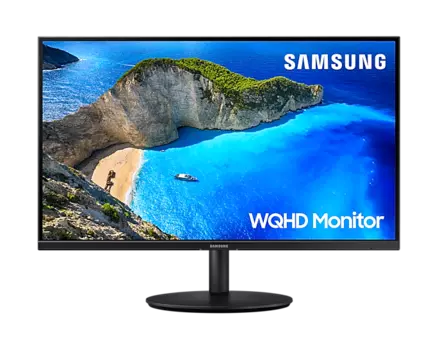 Монитор 27" Samsung F27T702QQI IPS, 2560x1440 (16:9), 240кд/м2, 5мс, 178°/178°, HDMI, DisplayPort, черный (LF27T702QQIXCI)