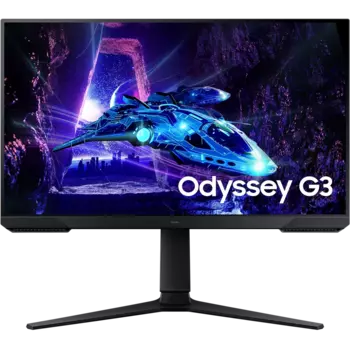 Монитор 27" Samsung Odyssey G3 S27DG300EI VA, 1920x1080 (16:9), 250кд/м2, 180 Гц, 1 мс, 178°/178°, HDMI, DisplayPort, черный (LS27DG300EIXCI)