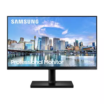 Монитор 27" Samsung Professional F27T450FQC IPS, 1920x1080 (16:9), 250кд/м2, 5 мс, 178°/178°, HDMI, DisplayPort, USB-Hub, черный (LF27T450FQCXZW), без EU кабеля