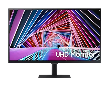 Монитор 27" Samsung S27A704NWI IPS, 3840x2160 (16:9), 300кд/м2, 5мс, 178°/178°, FreeSync, HDMI, DisplayPort, USB-Hub, черный (LS27A704NWIXCI)