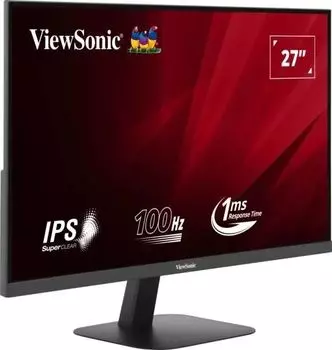 Монитор 27" Viewsonic VA2708-2K-HD IPS, 2560x1440 (16:9), 250кд/м2, 100 Гц, 1 мс, 178°/178°, HDMI, DisplayPort, черный (VA2708-2K-HD)