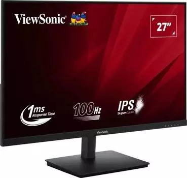 Монитор 27" Viewsonic VA270-H IPS, 1920x1080 (16:9), 250кд/м2, 100 Гц, 1 мс, 178°/178°, VGA, HDMI, черный (VA270-H)