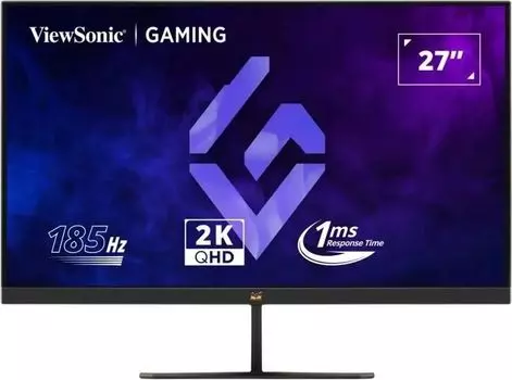 Монитор 27" Viewsonic VX2758A-2K-PRO IPS, 2560x1440 (16:9), 250кд/м2, 185 Гц, 1 мс, 170°/160°, HDMI, DisplayPort, черный (VX2758A-2K-PRO)