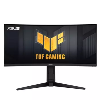 Монитор 29.5" ASUS TUF VG30VQL1A VA, изогнутый, 2560x1080 (21:9), 300кд/м2, 200Hz, 1мс, 178°/178°, FreeSync Premium, HDMI, DisplayPort, USB-Hub, черный (90LM07Q0-B01E70)