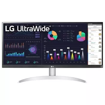 Монитор 29" LG UltraWide 29WQ600 IPS, 2560x1080 (21:9), 350кд/м2, 100 Гц, 5 мс, 178°/178°, HDMI, DisplayPort, USB Type-C, серебристый/белый/черный (29WQ600-W.ARUZ/WO.ARUEDSN)