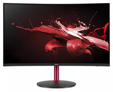 Монитор 31.5" Acer Nitro EI322QURPbmiippx VA, изогнутый, 2560x1440 (16:9), 400кд/м2, 165 Гц, 1 мс, 178°/178°, HDMI, DisplayPort, черный (UM.JE2EE.P04)