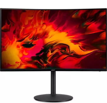 Монитор 31.5" ACER Nitro XZ320QXbmiiphx VA, изогнутый, 1920x1080 (16:9), 300кд/м2, 240Hz, 1мс, 178°/178°, FreeSync, HDMI, DisplayPort, черный (UM.JX0EE.X01)