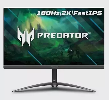 Монитор 31.5" Acer Predator XB323QUM3bmiiphx IPS, 2560x1440 (16:9), 250кд/м2, 180 Гц, 1 мс, 178°/178°, HDMI, DisplayPort, черный (UM.JX3EE.304)