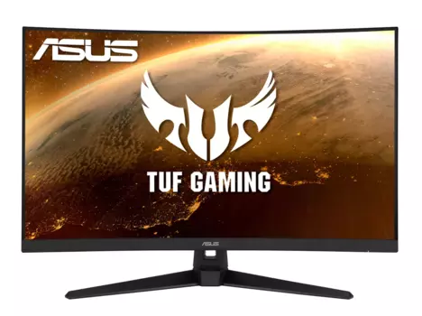 Монитор 31.5" ASUS TUF Gaming VG328H1B VA, изогнутый, 1920x1080 (16:9), 250кд/м2, 165 Гц, 1мс, 178°/178°, AMD FreeSync Premium, VGA, HDMI, черный (90LM0681-B01170)