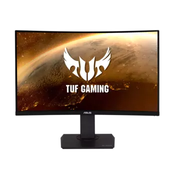 Монитор 31.5" ASUS TUF Gaming VG32VQR VA, изогнутый, 2560x1440 (16:9), 400кд/м2, 165Hz, 1мс, 178°/178°, FreeSync Premium, HDMI, DisplayPort, черный (90LM04I0-B03170)