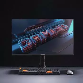 Монитор 31.5" Gigabyte M32U Arm Edition IPS, 3840x2160 (16:9), 350кд/м2, 144 Гц, 1 мс, 178°/178°, FreeSync Premium, HDMI, DisplayPort, USB Type-C, USB-Hub, черный (20VM0-M32UAEBT-1EKR)