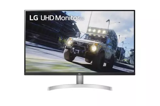 Монитор 31.5" LG 32UN500 VA, 3840x2160 (16:9), 350кд/м2, 5мс, 178°/178°, FreeSync, HDMI, DisplayPort, черный/белый (32UN500)