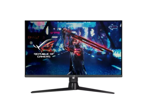 Монитор 32" ASUS ROG STRIX XG32AQ IPS, 2560x1440 (16:9), 600кд/м2, 175 Гц, 1 мс, 178°/178°, HDMI, DisplayPort, USB-Hub, черный (XG32AQ)