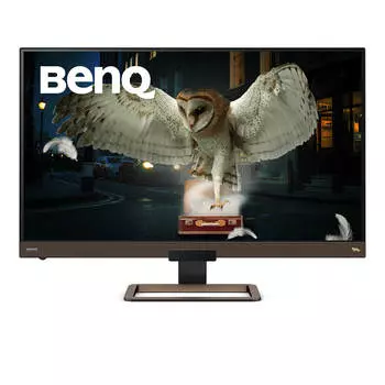 Монитор 32" BenQ EW3280U IPS, 3840x2160 (16:9), 350кд/м2, 5мс, HDMI, DisplayPort, USB Type-C, черный/коричневый (9H.LJ2LA.TBE)