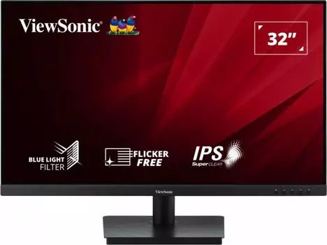 Монитор 32" Viewsonic VA3209-2K-MHD IPS, 2560x1440 (16:9), 250кд/м2, 4мс, 178°/178°, HDMI, DisplayPort, черный (VA3209-2K-MHD)