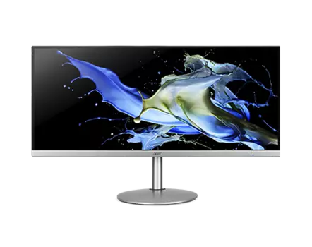 Монитор 34" Acer CB342CKsmiiphzx IPS, 3440x1440 (21:9), 250кд/м2, 1 мс, 178°/178°, HDMI, DisplayPort, USB-Hub, черный/серебристый (UM.CB2CD.002)