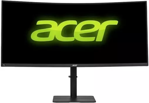 Монитор 34" Acer CZ342CURHbmiphuzx VA, изогнутый, 3440x1440 (21:9), 300кд/м2, 100 Гц, 0.5 мс, 178°/178°, HDMI, DisplayPort, USB Type-C, USB-Hub, черный (UM.CC2EE.H01)
