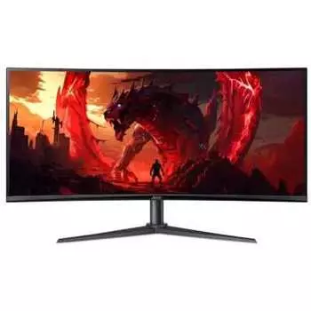 Монитор 34" Acer Nitro XZ340CUJ0bmiiphx VA, изогнутый, 3440x1440 (21:9), 250кд/м2, 120 Гц, 1 мс, 178°/178°, HDMI, DisplayPort, черный (UM.CX0CD.001)