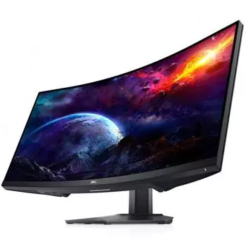 Монитор 34" DELL S3422DWG VA, изогнутый, 3440x1440 (21:9), 400кд/м2, 144Hz, 1мс, 178°/178°, FreeSync Premium Pro, HDMI, DisplayPort, USB-Hub, черный (3422-4963)