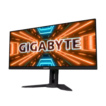 Монитор 34" Gigabyte Gaming M34WQ-EK IPS, 3440x1440 (21:9), 400кд/м2, 144Hz, 1мс, 178°/178°, FreeSync Premium, HDMI, DisplayPort, USB Type-C, USB-Hub, черный (20VM0-M34WQBT-1EKR)