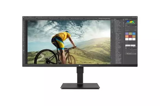 Монитор 34" LG 34BN670-B IPS, 2560x1080 (21:9), 400кд/м2, 5мс, 178°/178°, FreeSync, HDMI, DisplayPort, черный