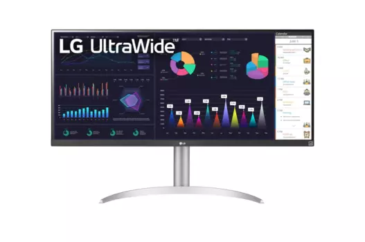 Монитор 34" LG 34WQ65X-W IPS, 2560x1080 (21:9), 300кд/м2, 5мс, 178°/178°, FreeSync, HDMI, DisplayPort, USB Type-C, USB-Hub, белый