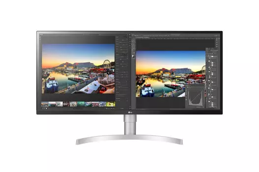Монитор 34" LG UltraWide WL850 IPS, 3440x1440 (21:9), 350кд/м2, 5 мс, FreeSync, HDMI, DisplayPort, Thunderbolt, USB-Hub, черный/белый (34WL850-W)