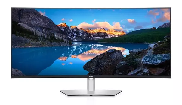 Монитор 37.5" DELL UltraSharp U3821DW IPS, изогнутый, 3840x1600 (21:9), 300кд/м2, 5мс, 178°/178°, HDMI, DisplayPort, USB Type-C, USB-Hub, черный/серебристый (3821-9565)