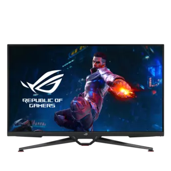 Монитор 38" ASUS ROG SWIFT PG38UQ IPS, 3840x2160 (16:9), 350кд/м2, 144 Гц, 1 мс, 178°/178°, HDMI, DisplayPort, USB-Hub, черный (PG38UQ)