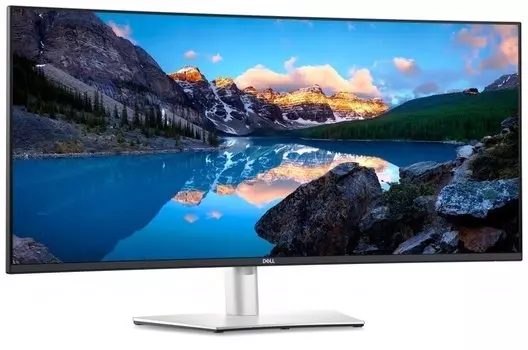 Монитор 39.7" DELL U4021QW IPS, изогнутый, 5120×2160 (21:9), 300кд/м2, 5мс, 178°/178°, HDMI, DisplayPort, Thunderbolt, USB Type-C, USB-Hub, белый (без EU кабеля питания в комплекте)