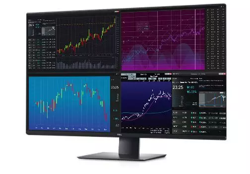 Монитор 42.5" DELL UltraSharp U4320Q IPS, 3840x2160 (16:9), 350кд/м2, 5мс, 178°/178°, HDMI, DisplayPort, USB Type-C, USB-Hub, черный (U4320Q.)