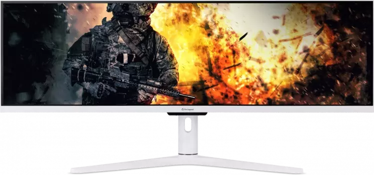 Монитор 43.8" AOpen 43XV1CPwmiiphx IPS, 3840x1080 (32:9), 400кд/м2, 120Hz, 1мс, 178°/178°, FreeSync Premium, HDMI, DisplayPort, белый (UM.MX1EE.P05)