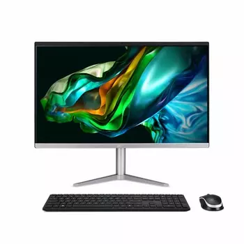 Моноблок Acer C24-1300 23.8" 1920x1080, AMD Ryzen 3 7320U 2.4 ГГц, 8Gb RAM, 512Gb SSD, WiFi, BT, Cam, W11, черный, клавиатура, мышь (DQ.BKRCD.007)