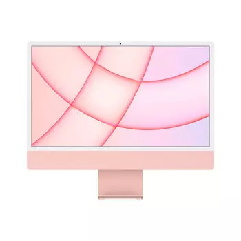 Моноблок Apple iMac 24" 4480х2520, Apple M1 2 ГГц, 8Gb RAM, 512Gb SSD, WiFi, BT, Cam, MacOS, розовый, клавиатура, мышь (MQRU3LL/A) Английская клавиатура!