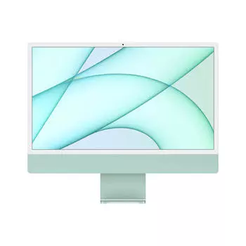 Моноблок Apple iMac 24" 4480х2520, Apple M1 2 ГГц, 8Gb RAM, 512Gb SSD, WiFi, BT, Cam, MacOS, зеленый, клавиатура, мышь (MGPJ3C/A)