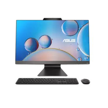 Моноблок Asus F3402WFA-BPC0070 23.8" 1920x1080, AMD Ryzen 5 7520U 2.8 ГГц, 16Gb RAM, 512Gb SSD, AMD Radeon Graphics, WiFi, BT, Cam, без ОС, черный, клавиатура, мышь (90PT03L2-M00K50)