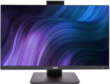 Моноблок HIPER V6 23.8" 1920x1080, Intel Core i5-11400 2.6 ГГц, 16Gb RAM, 1Tb SSD, Intel UHD Graphics, WiFi, BT, Cam, W10Pro, черный, клавиатура, мышь (HV6H5I5S1R16B)