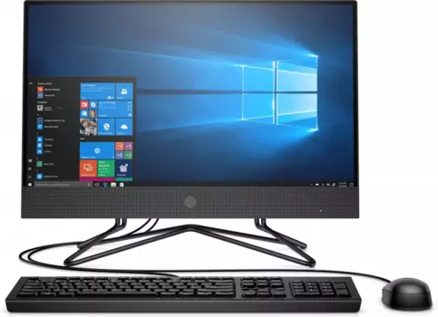 Моноблок HP 205 G4 23.8" 1920x1080, AMD Ryzen 3 3250U 2.6GHz, 8Gb RAM, 512Gb SSD, DVD-RW, AMD Radeon Graphics, WiFi, BT, W10Pro, черный, клавиатура, мышь (260P9ES)