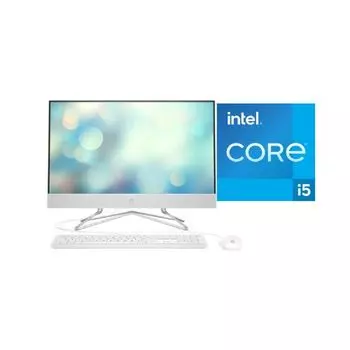 Моноблок HP 24-CB1789D 24" 1920x1080 Touch, Intel Core i5-1235U 1.3 ГГц, 8Gb RAM, 1Tb HDD, 256Gb SSD, WiFi, BT, Cam, W11, серебристый, клавиатура, мышь (6B9Z8PA)