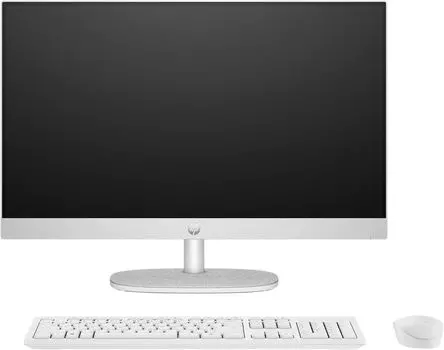 Моноблок HP 24-cr0008l 23.8" 1920x1080, Intel Core i7-1355U 1.7 ГГц, 16Gb RAM, 512Gb SSD, WiFi, BT, Cam, без ОС, белый, клавиатура, мышь (AV8K9PA)