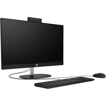 Моноблок HP 24-cr1007nh 23.8" 1920x1080 Touch, Intel Core Ultra 5 125U 1.4 ГГц, 16Gb RAM, 512Gb SSD, WiFi, BT, Cam, без ОС, черный, клавиатура, мышь (A0CL9EA) Английская клавиатура!