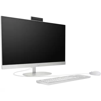 Моноблок HP 27-cr1003nh 27" 1920x1080, Intel Core Ultra 7-155U 2 ГГц, 16Gb RAM, 512Gb SSD, WiFi, BT, Cam, без ОС, белый, клавиатура, мышь (A0CM0EA) Английская клавиатура!