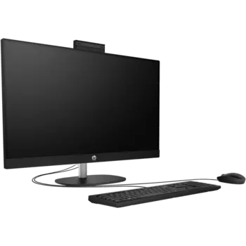 Моноблок HP 27-cr1004nh 27" 1920x1080, Intel Core Ultra 7-155U 2 ГГц, 16Gb RAM, 512Gb SSD, WiFi, BT, Cam, без ОС, черный, клавиатура, мышь (A0CM1EA) Английская клавиатура!