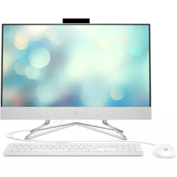Моноблок HP AIO 24-df1069ur 23.8" 1920x1080, Intel Core i5-1135G7 2.4GHz, 8Gb RAM, 512Gb SSD, Intel UHD Graphics, WiFi, BT, Cam, Windows 11, белый, клавиатура, мышь (5D205EA)